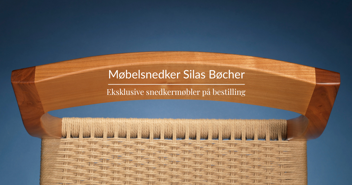 Møbelsnedker Silas Bøcher logo